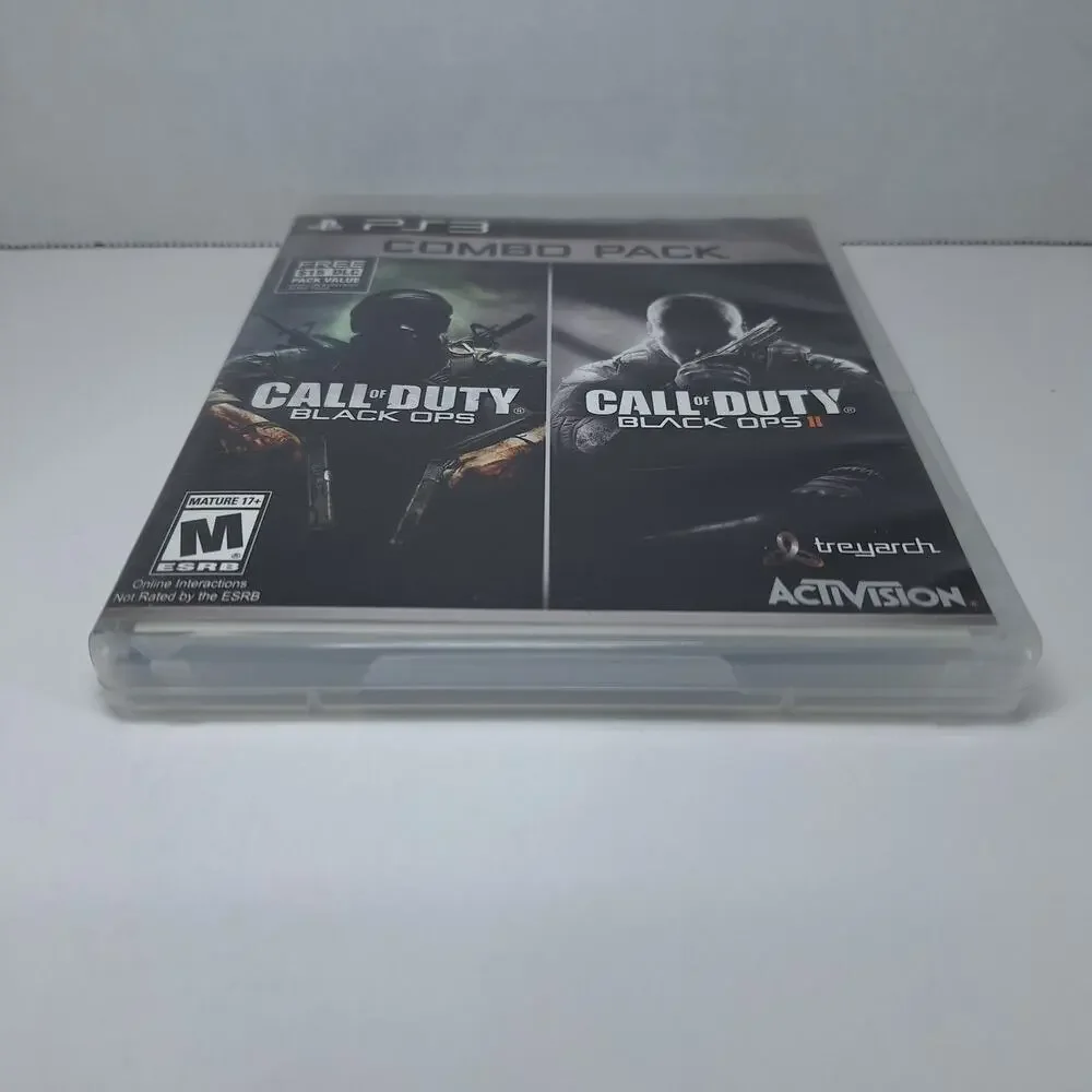 Call Of Duty Black Ops I & II 2 Combo Pack Video Game - Sony PlayStation 3 PS3